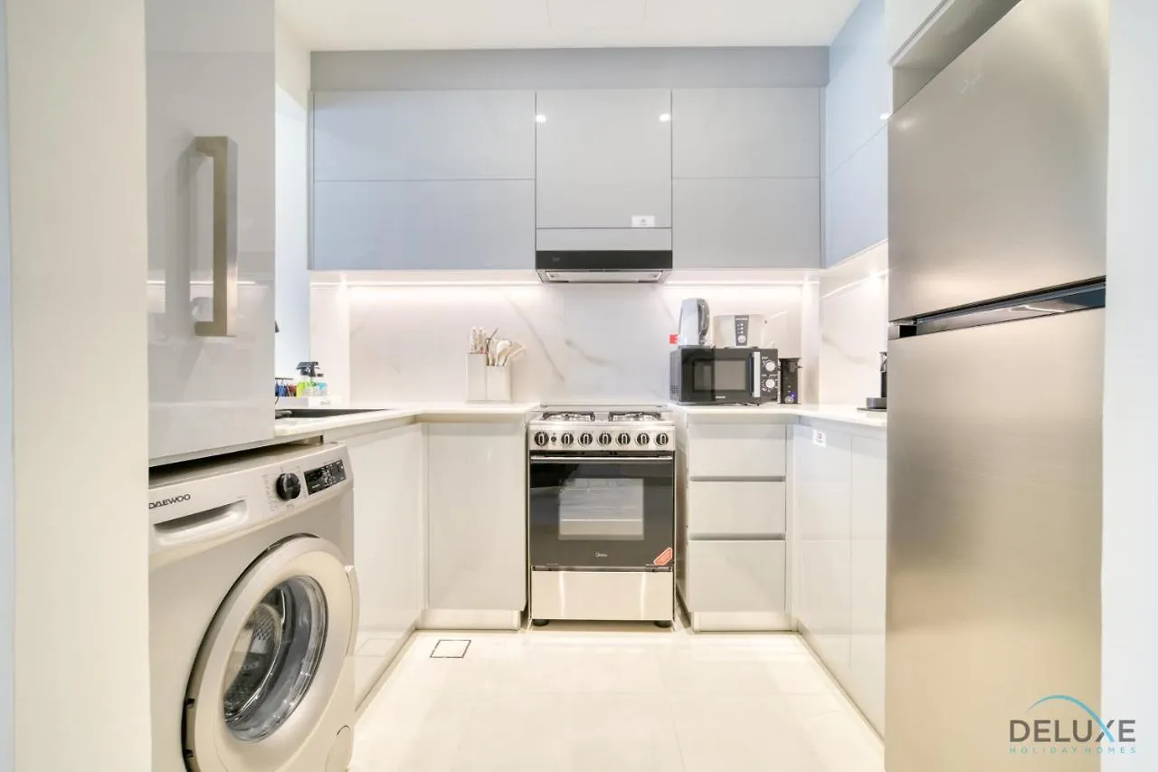 Pristine 1Br At Binghatti Creek Al Jadaf By Deluxe Holiday Homes Dubai