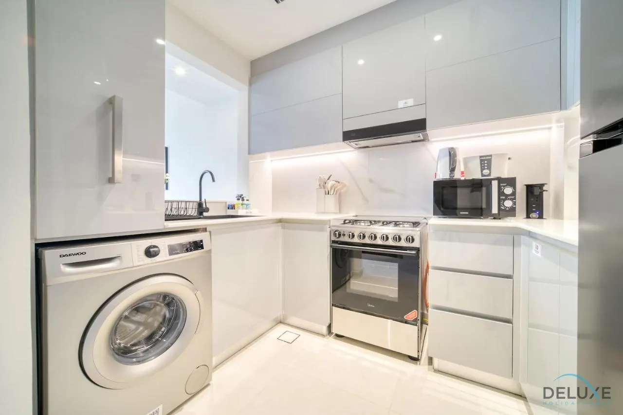 Pristine 1Br At Binghatti Creek Al Jadaf By Deluxe Holiday Homes Dubai